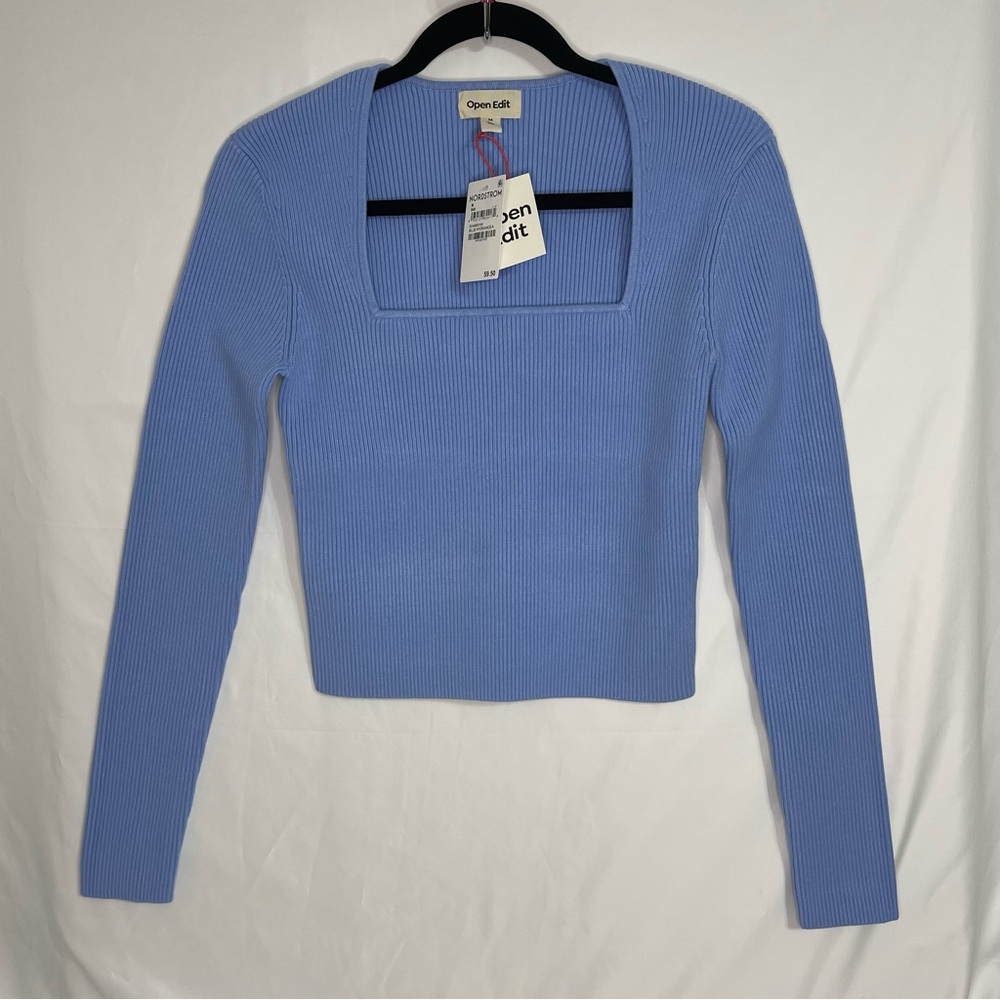 Open Edit Rib Knit Top